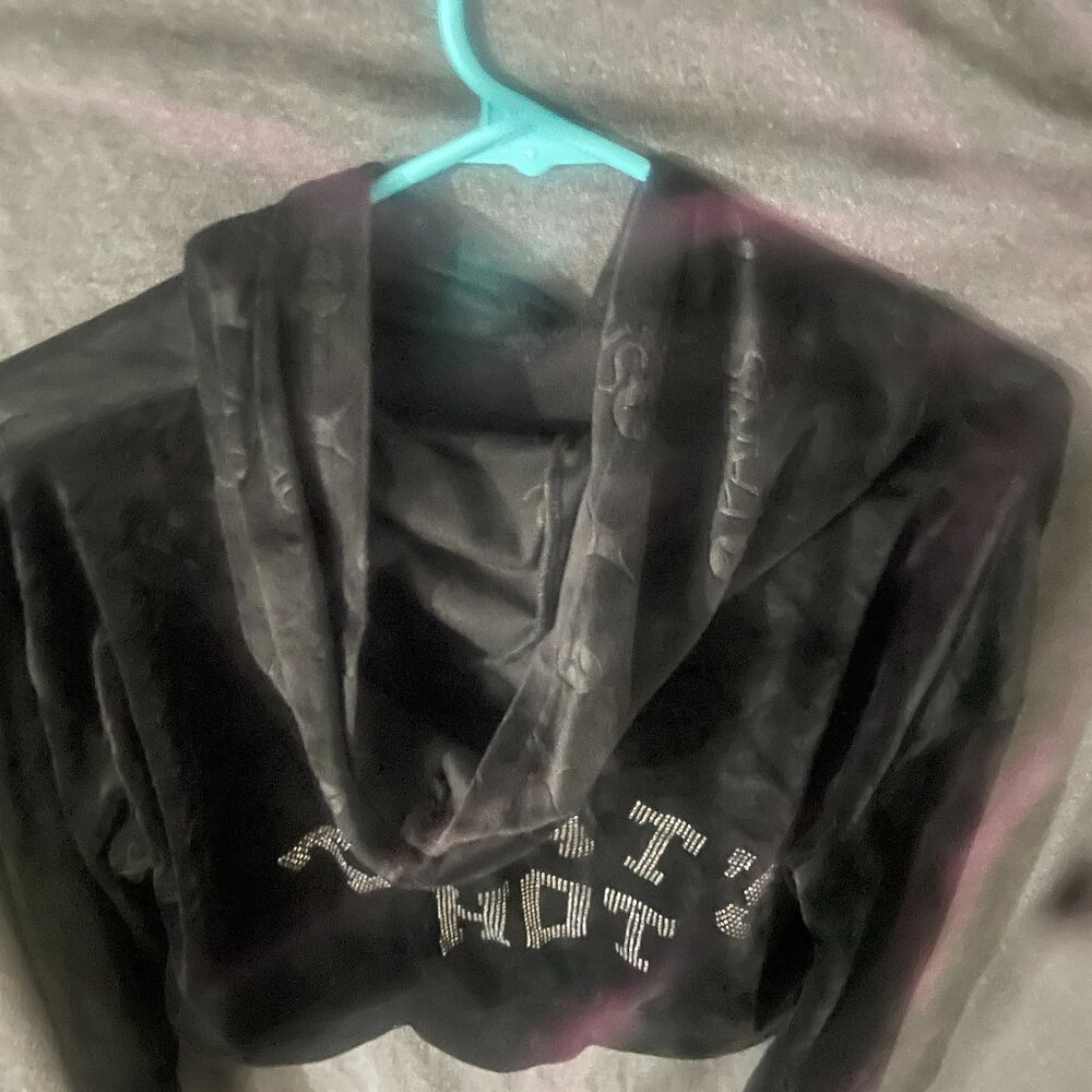 Paris Hilton Thats Hot cropped track suit top